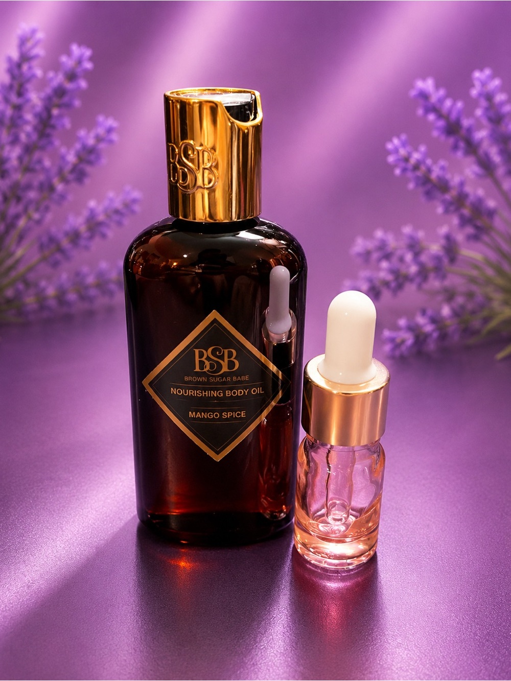 🌟FRUITY SCENTS🌟 Brown Sugar Babe- nourishing body oils. 5ml sample bottles. - Picture 4 of 5